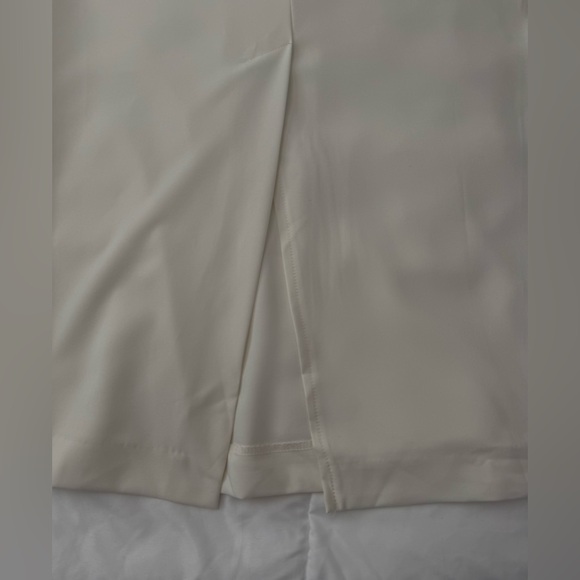 Elegant Cream Maxi Skirt - Picture 2 of 5